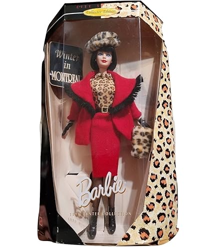 Amazon.co.jp: バービーWinter In New York Barbie Collector Doll